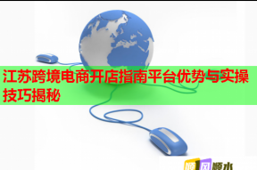 江蘇跨境電商開店指南平臺優(yōu)勢與實(shí)操技巧揭秘