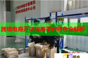 跨境電商開店指南平臺特色全解析