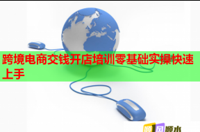 跨境電商交錢開店培訓零基礎實操快速上手