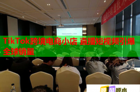 TikTok跨境電商小店 直播短視頻引爆全球銷量